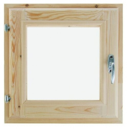 Окно  40×40см двойное стекло из хвои Добропаровъ