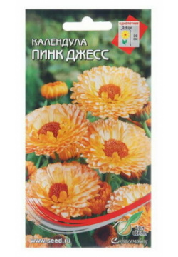 Семена цветов Календула "Пинк Джесс"  35 шт Дом семян