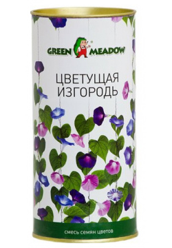 Смесь семян цветов "Green Meadow  Цветущая изгородь" 50 г GREEN