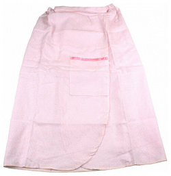 Парео для бани женское вафельное (розовый) Суши Веник 