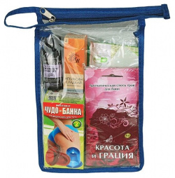 Набор для бани "Компакт" женский № 2 в сумочке Суши Веник Состав набора:•