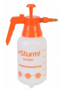 Опрыскиватель Sturm  3016 20 01 л белый/оранжевый Практичная компактная модель