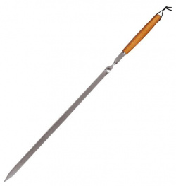 Шампур с деревянной ручкой "Союзгриль"  65 см Forester