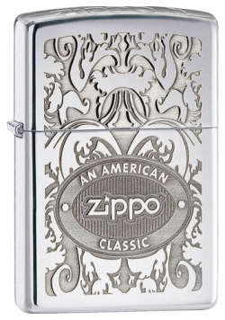 Zippo Classic зажигалка бензиновая American 60 мл 56 7 г 
