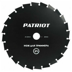 Нож для газонокосилки Patriot TBS 24 (809115217)  триммера