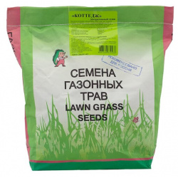 Семена газона "Декоративный газон "Коттедж"  2 кг Зеленый Ковер