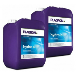 Удобрение Plagron Hydro A+B 5 л (5л*2 шт ) – двухкомпонентная