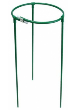 Кустодержатель  d = 30 см h 70 ножка 1 металл зелёный троеножка MASTER
