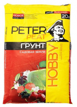Грунт PETER PEAT Линия Hobby Садовая земля  20 л 7 2 кг Питер Пит