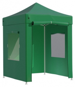 Садовый тент шатер быстросборный Helex 4220 2х2х3м полиэстер зеленый 