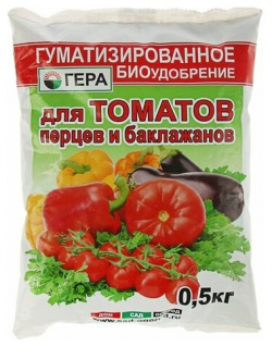Удобрение "гера"  для Томатов и Перцев 0 5 кг Гера