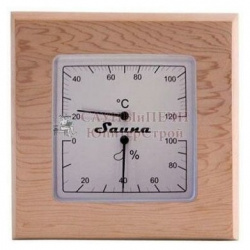 SAWO Термогигрометр для сауны квадратный 225 THD 