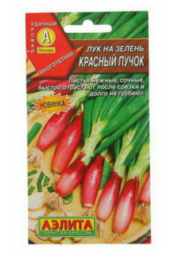 Семена Лук на зелень "Красный пучок"  0 3 г Агрофирма АЭЛИТА