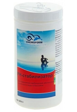 PH Стабилизатор Chemoform для коррекции кислотности воды  1 кг (514713)