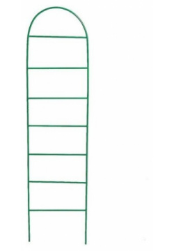 Шпалера 167 х 35 1 см  металл зеленая "Лестница" 3251030 Сима ленд