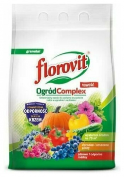 Florovit гранулированное универсальное садовое удобрение  1кг Florovit