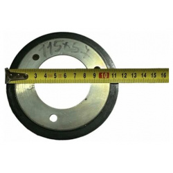 Кольцо фрикционное на металлическом диске для снегоуборщика Champion d 115 mm 