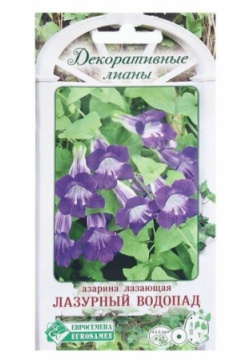 Семена Цветов Азарина лазающая Лазурный Водопад  5 шт (2 шт) нет бренда