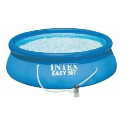 Бассейн Intex Easy Set 28142  396х84 см интекс с надувным верхним