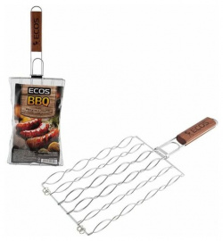 Решетка гриль для сосисок  колбасок шпикачек ECOS размер: 27*17 см