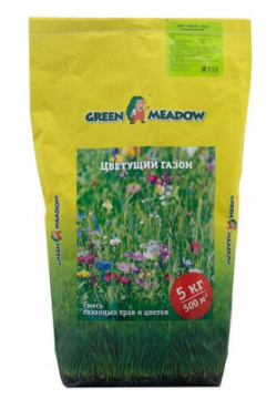 Смесь семян GREEN MEADOW Цветущий газон  5 кг