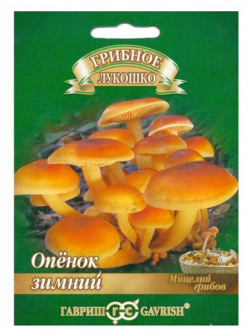 Мицелий грибов Гавриш Опенок зимний на древесной палочке 12 шт 