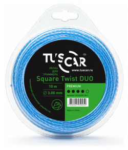 Леска (корд) TUSCAR Square Twist DUO Premium 3 мм 10 м 