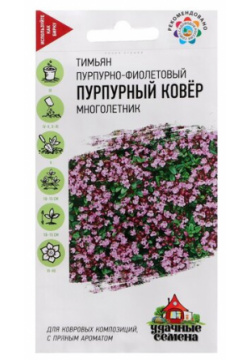 Семена Тимьян "Пурпурный ковер"  0 05 г Гавриш