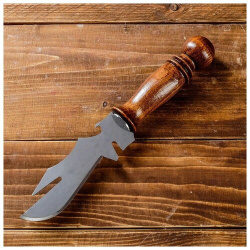 Нож вилка для шашлыка узбекский Шафран 