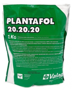 Удобрение Valagro Plantafol 20  1 л кг уп