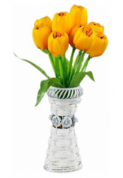 208 01 Yellow 9 (Тюльпан) Elvan Светодиодные тюльпаны станут украшением Вашего