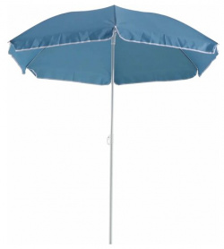 Зонт с центральной опорой 180 h185 см круглый синий Noname 
