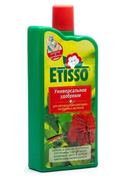 ETISSO (этиссо) Удобрение универсальное для декоративнолистных и цветущих комнатных растений  1000 мл