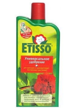 ETISSO (этиссо) Удобрение универсальное для декоративнолистных и цветущих комнатных растений  500 мл