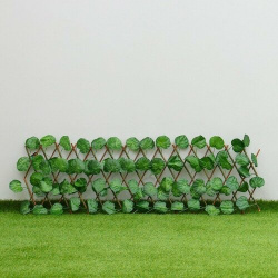 Ограждение декоративное  110 × 40 см «Лист ольхи» Greengo