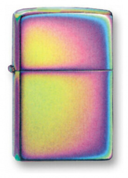 Зажигалка ZIPPO Classic с покрытием Spectrum™  латунь/сталь разноцветная глянцевая 36x12x56 мм
