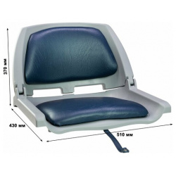 Кресло складное мягкое TRAVELER  цвет серый/синий 1061112C other