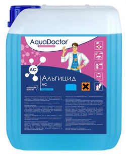 AquaDoctor  альгицид непенящийся 10л канистра жидкость для борьбы с водорослями уп 1