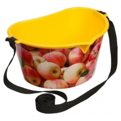 Ёмкость для сбора ягод  3 л «Яблочки» жёлтая КНР