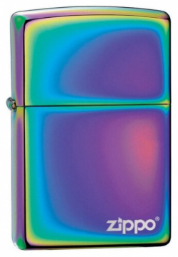 Зажигалка ZIPPO Classic с покрытием Spectrum  латунь/сталь разноцветная глянцевая 38x13x57 мм