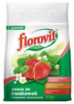 Удобрение гранулированное Florovit для клубники и земляники  1 кг