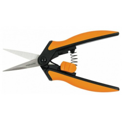 Садовые ножницы FISKARS Solid SP13 черный/оранжевый (Фискарс) 
