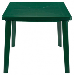 Стол обеденный садовый  Стандарт Пластик квадратный ДхШ: 80х80 см темно зеленый