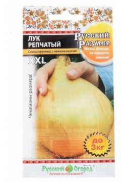 Семена Лук репчатый серия Русский размер  100 шт Нет бренда