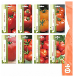 Набор семян овощей №6 Семена Маркет (8 упаковок томата + 1 пакет подарок) 