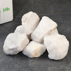 Камень для бани "Кварц" "Жаркий лед" колотый 10 кг 10445764 Сима ленд 