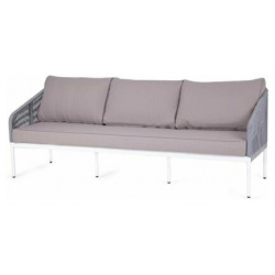 Трехместный диван плетеный 4SIS KAN S 3 001 W SH H grey(N Ash) нео аш 