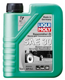 Моторное масло для газонокосилок SAE 30 Rasenmaher Oil 1л LIQUI MOLY 3991 