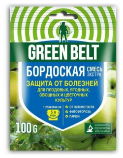 Фунгицид для защиты растений GREEN BELT Бордоская смесь  100 г (1 ед ) Грин Бэлт