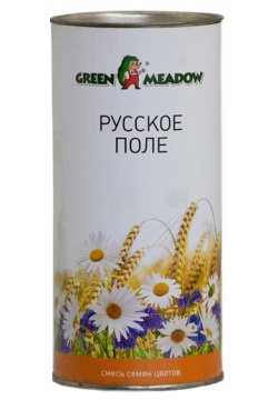 Смесь семян цветов "Green Meadow  Русское поле" 50 г GREEN